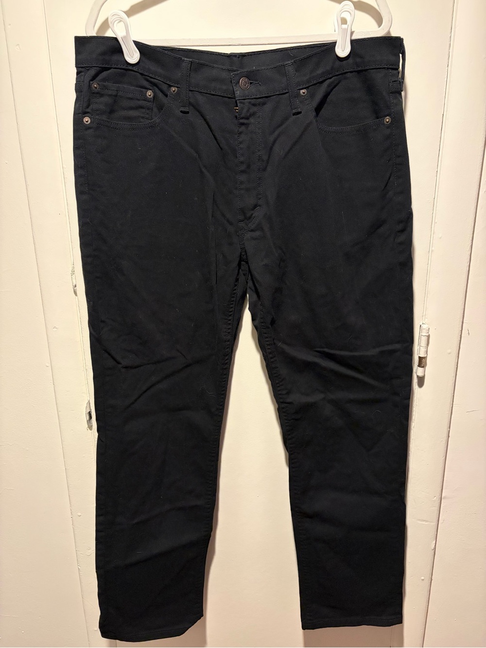 Levi's Black Straight jeans